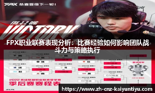 FPX职业联赛表现分析：比赛经验如何影响团队战斗力与策略执行